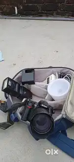 Nikon d7000 camra, flas, charger, bag