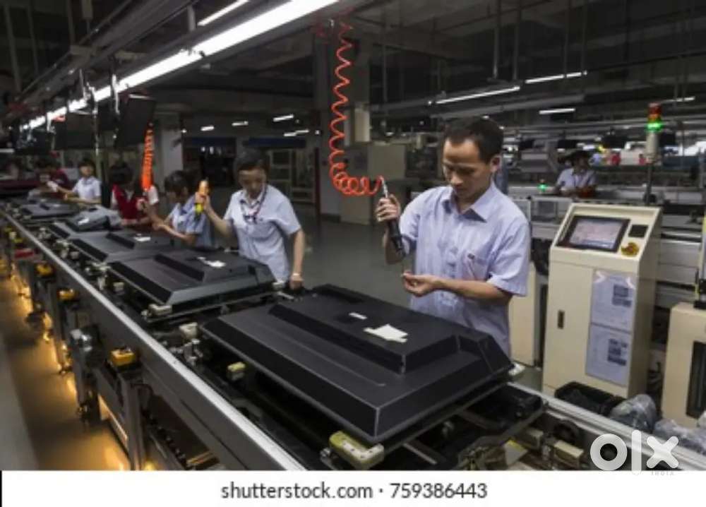We are hiring for manufacturing