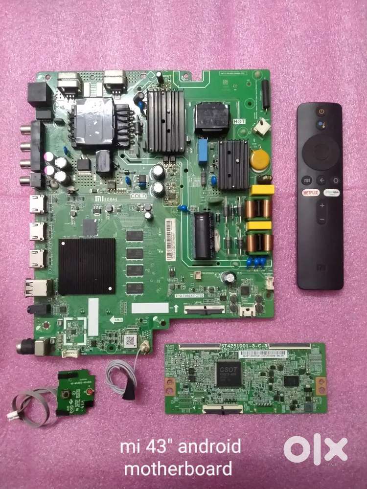 Mi 43 MODEL: L43M4-4AIN. android motherboard kit.