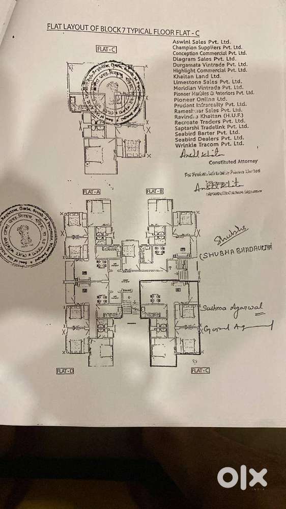 2BHk Flat for Sale in Boral Main Road