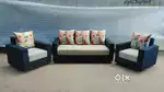 3+1+1 flower pillow model sofa available in Starf Furniture