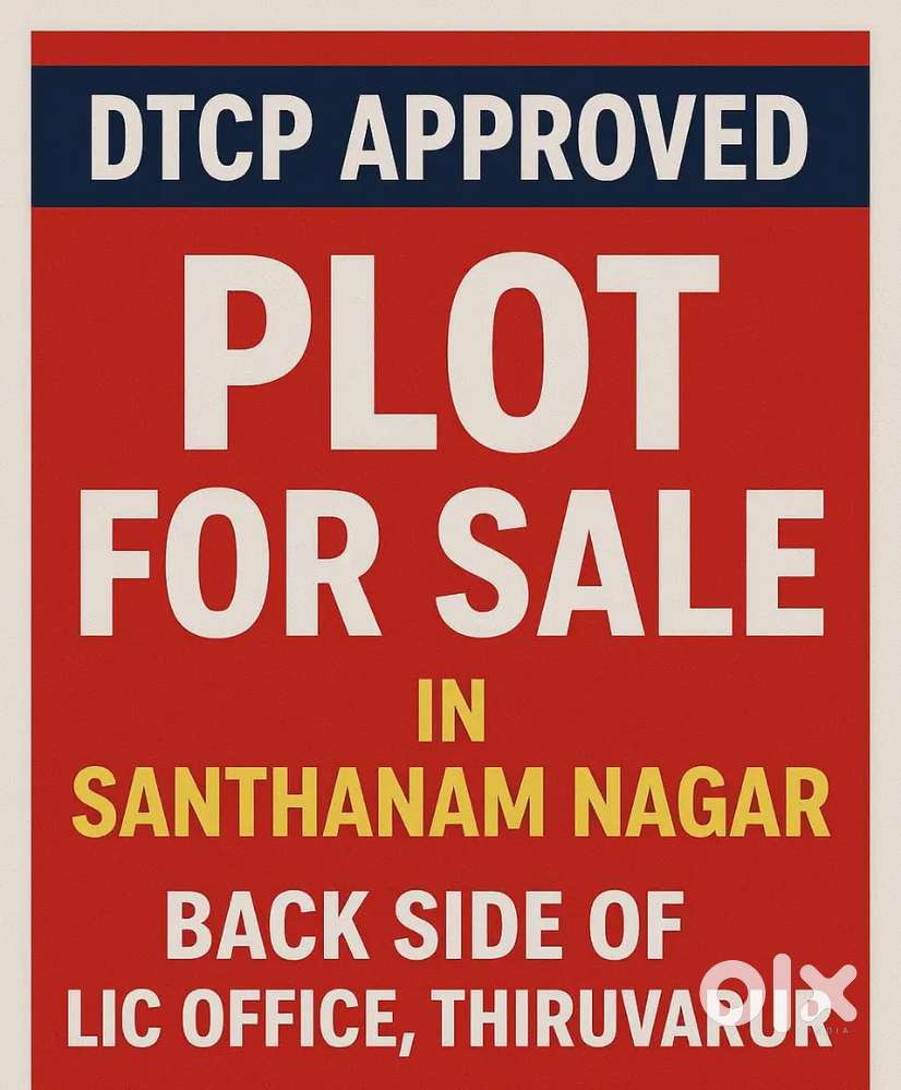 DTCP approved plot for sale