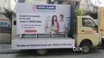 Required driver for advertising vehicles