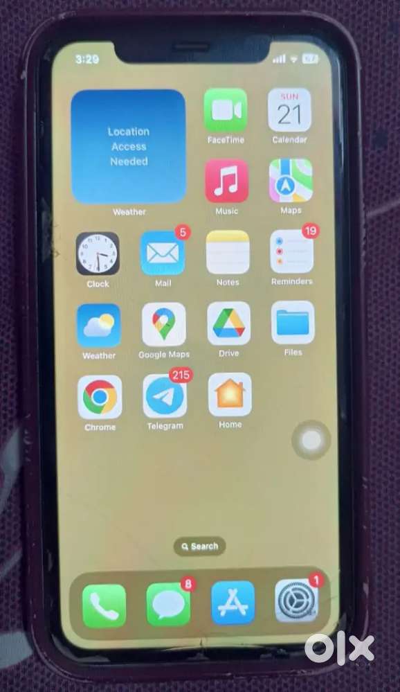Single hand used phone. Mint condition