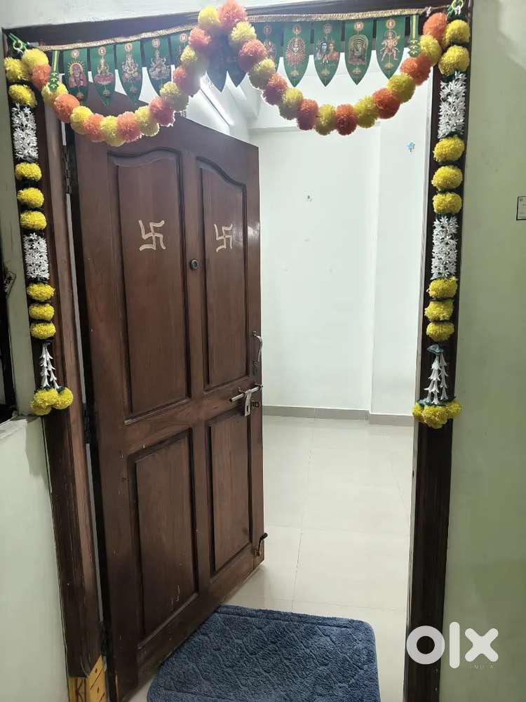Spacious 2 BHK Semi Furnished Flat for Rent. Available from 1 Oct 2025