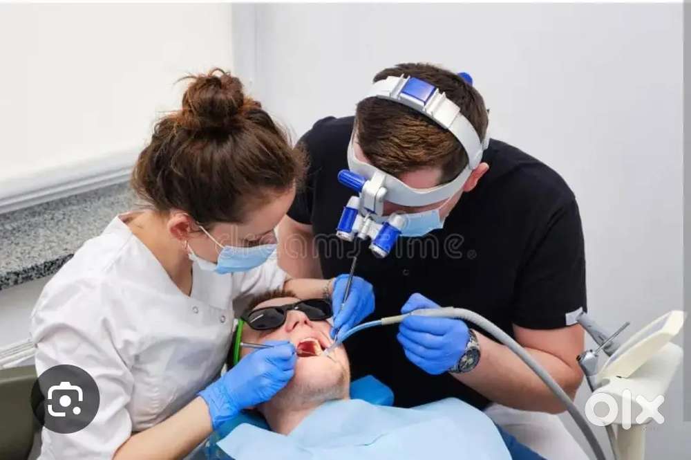 Assistant in dental clinic