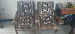 Rajwadi wooden Sofa chair