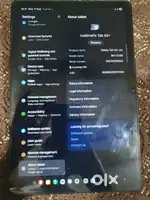 Samsung TAB A9 + plus 8gb ram 128gb memory & sim card slot & blue case