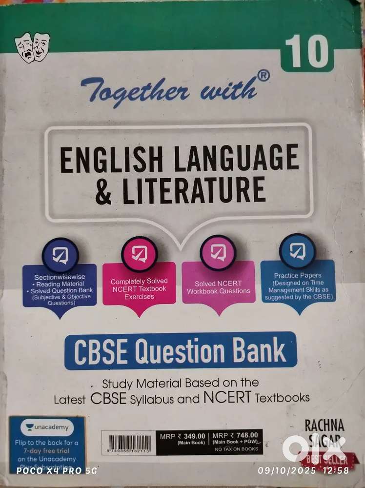 English language and literature Class 10 (together with)