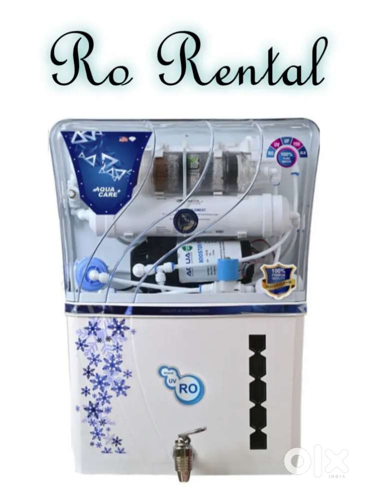 Ro water purifier available on rent