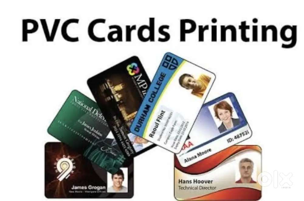 PVC CARD बनाए जाते हे