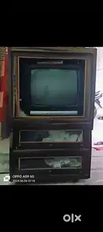TV  with tv trolley