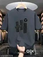 *Men Cotton Blend Regular Tshirts*