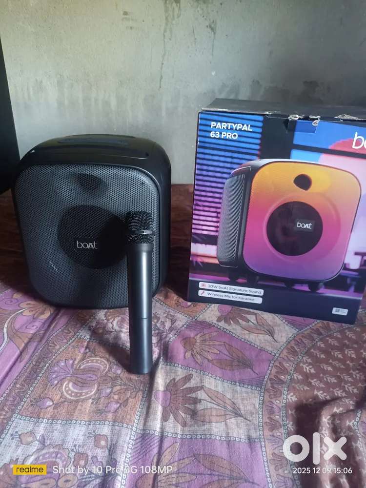 BOAT party Pal63 pro 2 days old