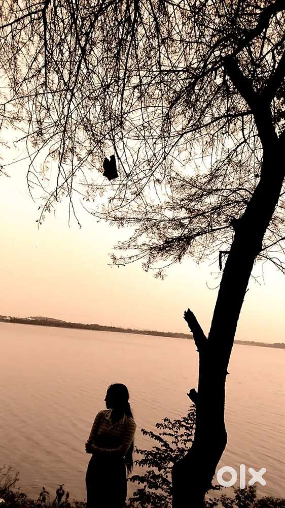 Representing beautiful girl with beautiful viwe