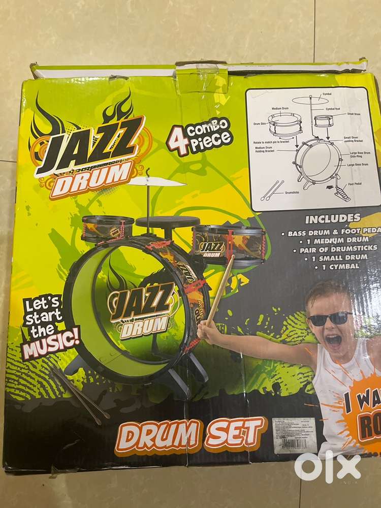 Jazz drum set new