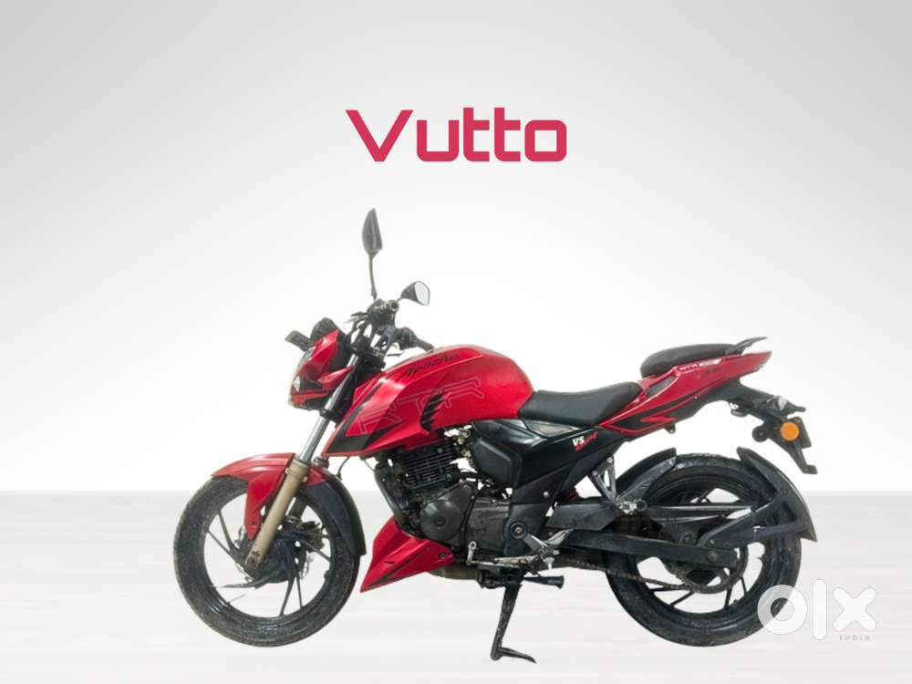TVS Apache RTR 200 4V Dual Channel (1652), 6-Months Warranty