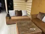 7 seater sofa with center table