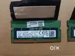 Original korean Samsung DDR5 Ram 8gbx2(laptop ram), 2 month used