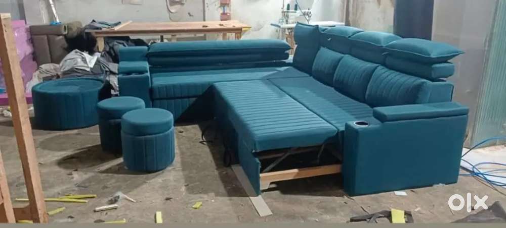 L sofa bed 5by8