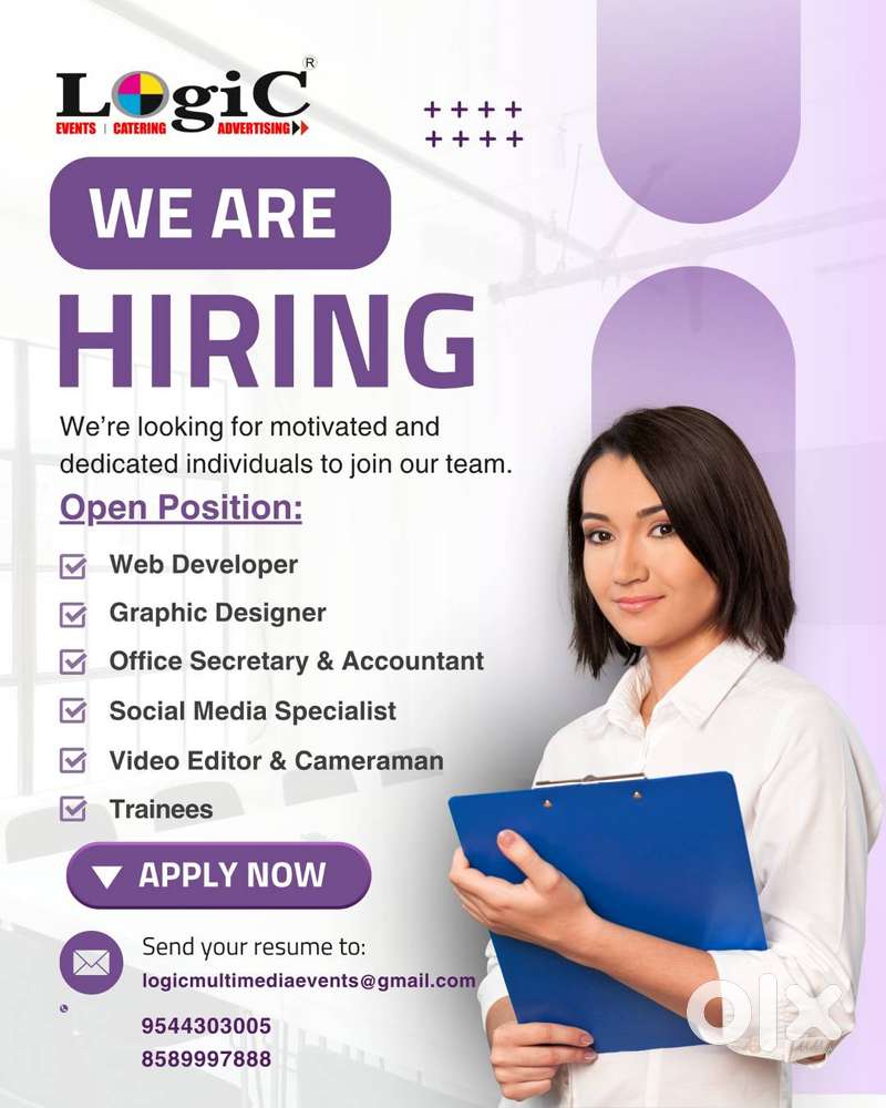 Wanted employees for immediate placements