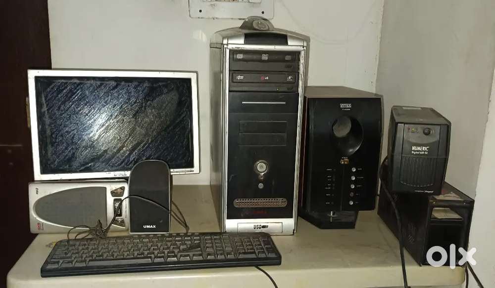 Computer CPU speaker LCD