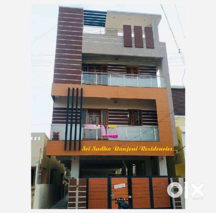 Apartment house with car park for rent in Pudukkottai