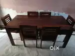 Dining table with 6 chair