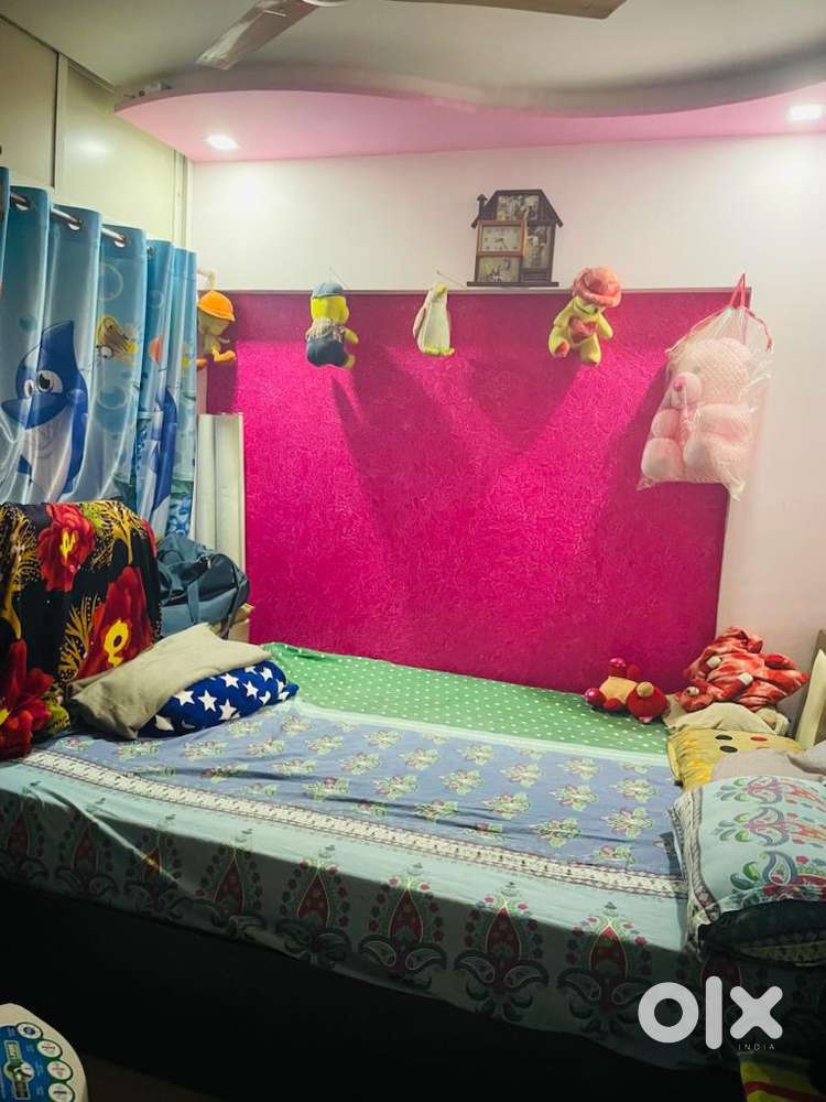 2 bhk fully furnished with 2 balconies in 9th floor