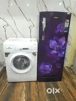 Whirlpool latest flower model refrigerator & IFB washing machine*/*