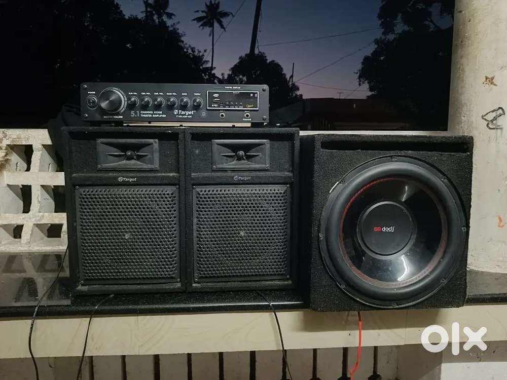 Music system for sale 6 month used