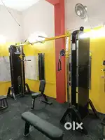 Full gym machine setup at nominal cost in best look direct by company.