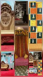 THIS IS WEDDING DECORATION MATERIAL  good quality like new