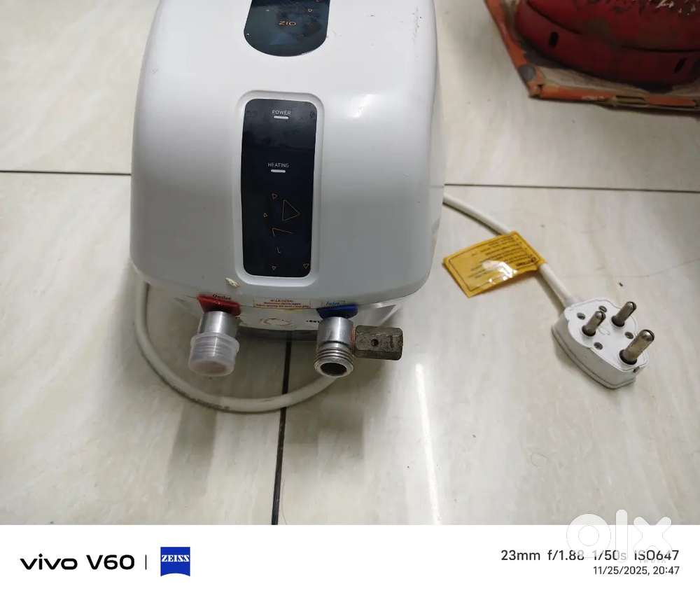 V guard water heater Geyser 3liters