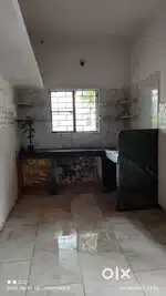 1bed room kit, toilet ,bath 24 hour water on road atm,DMART hospital