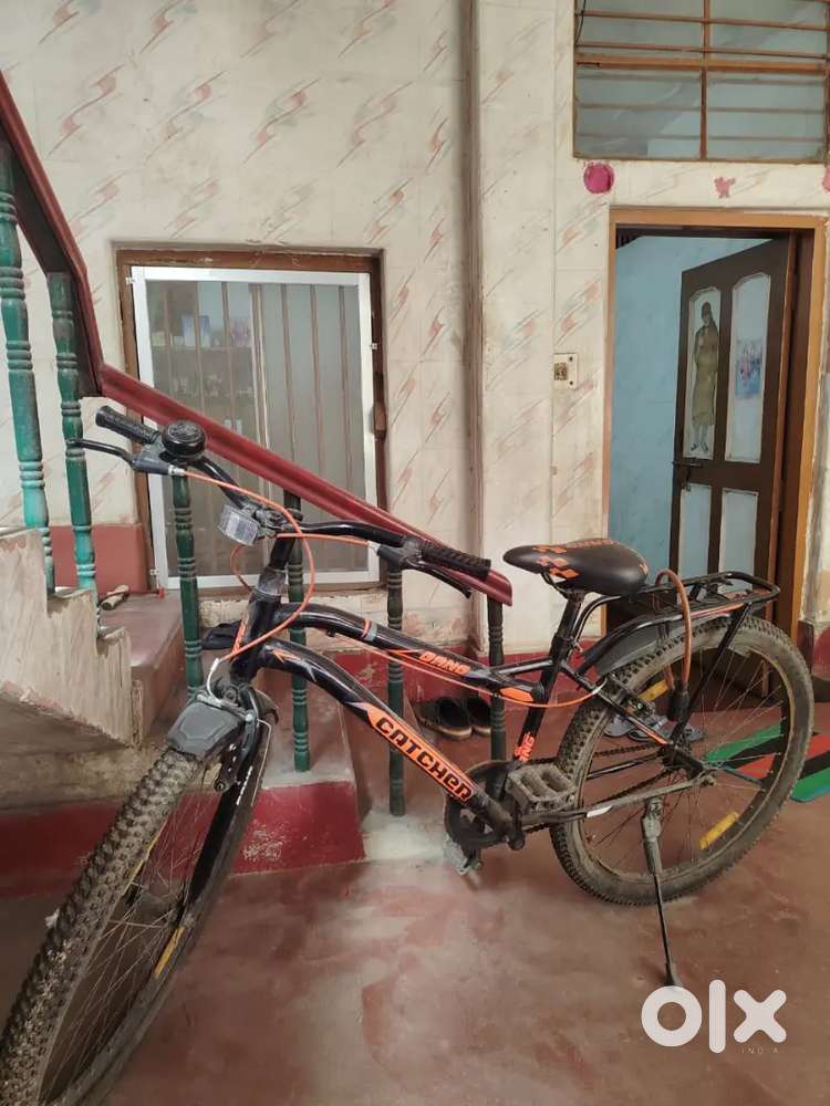 Gang cycle(catcher)thick tyres with soccer and disc brakes