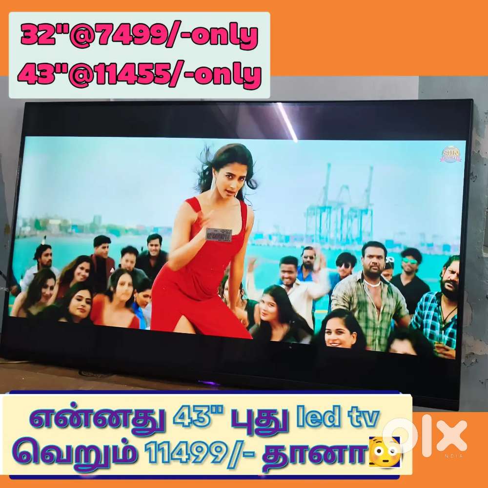 Stock clearance _ sony new 43 inch smart led tv just 11334