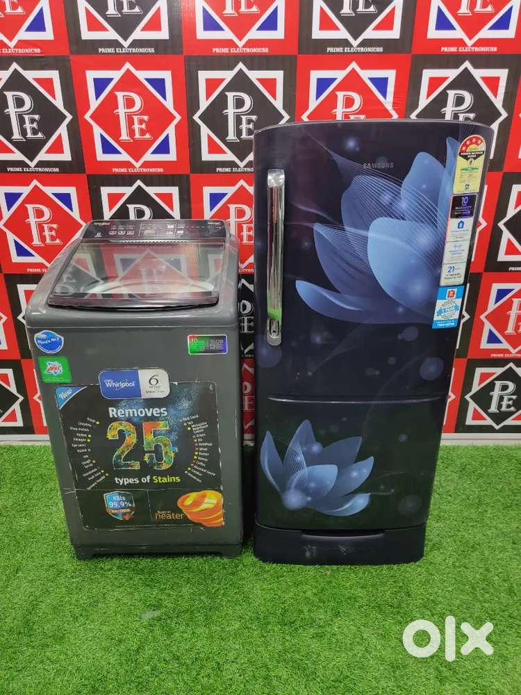 -$ Latest moels of combo with Whirlpool stain wash and Samsung invertr