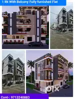 1 rk fully furnished flat with balcony