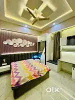 Semi furnished 3 bhk available for sale . Lift, parking, guards.