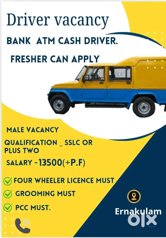 DRIVER VACANCY