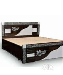 Bed Today special buy new double bed 3990, wit box 6990/-EMI on bajaj