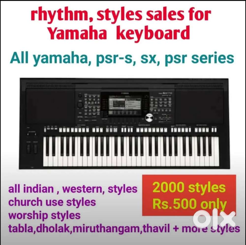 Keyboard ritham,  style for yamaha keyboard