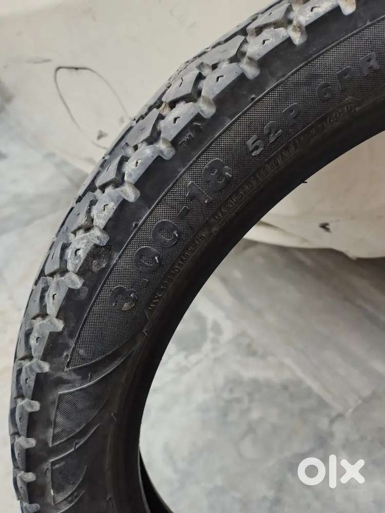 TVS number tyre only 6000 kilometre use