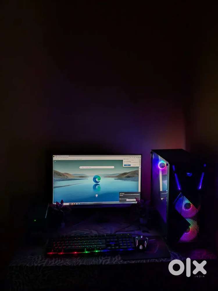 Assembled gaming and editing pc