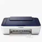Open Box Unuse Canon Pixma E477 All-in-One Wireless Ink Efficient Colo