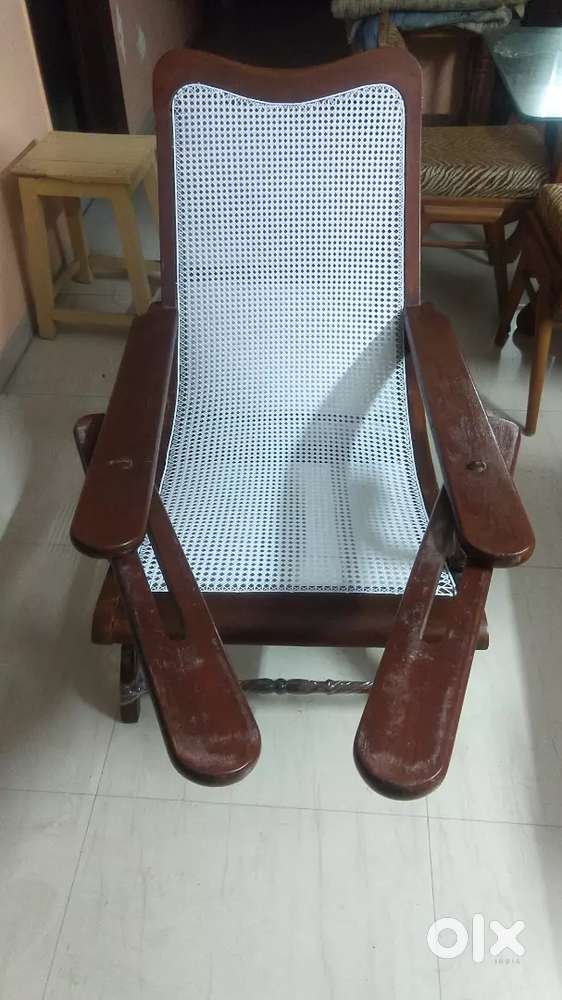 100 years old antique burma teakwood(sagwaan) arm chair(aaram kursi)