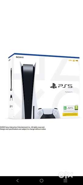 SONY PlayStation 5 console 825 GB