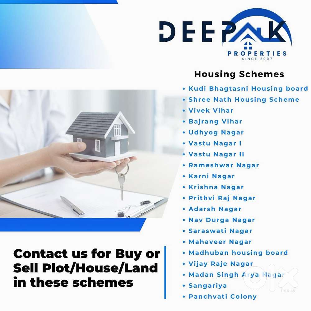 Plots in Vivek Vihar, Kudi bhagtasni,Bajrang vihar,karmchari colony