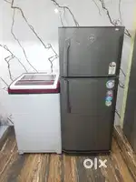 Whirlpool top load fuly automatic washing machine and refrigerator 890